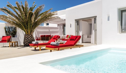 DELOS Deluxe two Bedroom Suite with Sea View and Private Pool