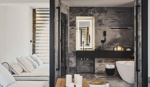 Suite, Private Heated Pool, Sea View (Liostasi)