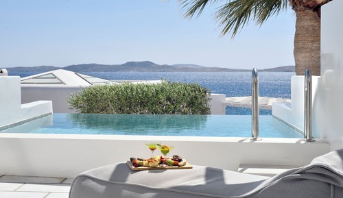 Signature Aegean Room with Private Pool and Sea View