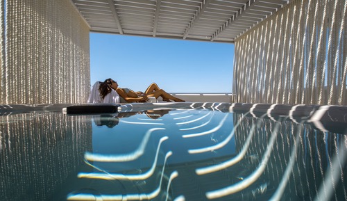 Junior Suite Outdoor Hot Tub