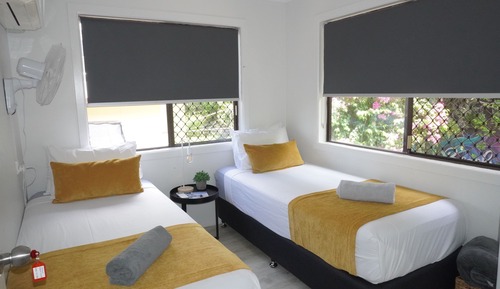 Basic Twin Room, 2 Twin Beds, Garden View