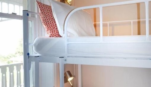 Bed in 2-Bed Male Dormitory with Shared Bathroom