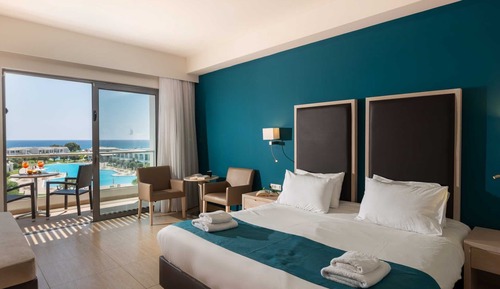 Deluxe Double Room, Balcony, Sea View