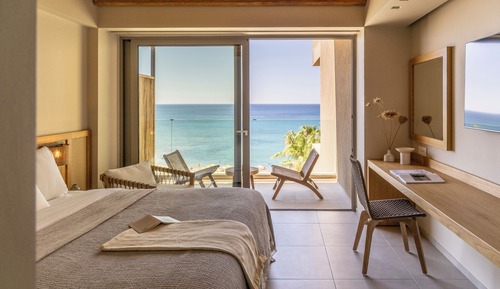 Aegean Double with Sea View 