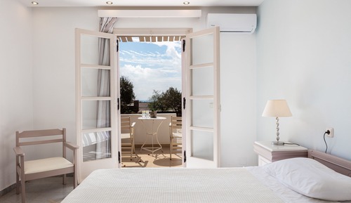 Aegean Room with Terrace & Sea View