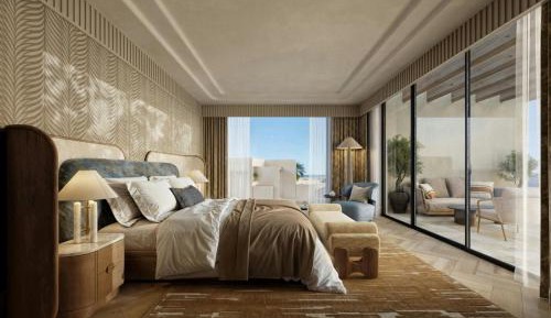 Galene Queen Maisonette Suite with King Bed, Sofa Bed and Sea View