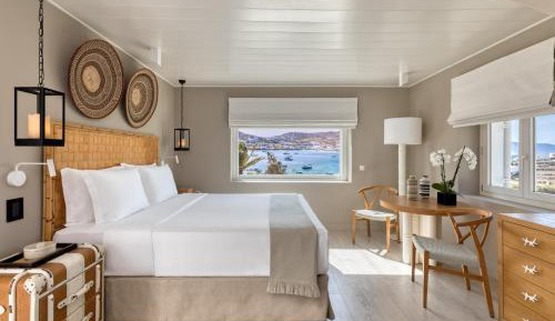 Traditional Mykonian, Cottage, 1 King, Sofa bed, Sea view