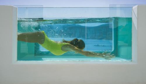 Executive Sea View Suite with heated mini pool- spa
