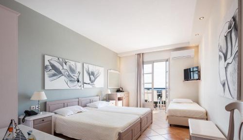 Aegean Triple Room with Balcony & Sea View