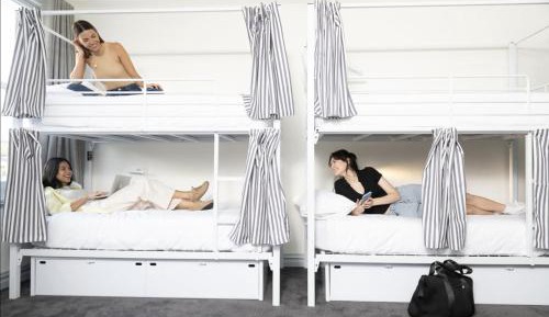 Bed in 8-Bed Female Dormitory Room