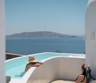 The Rocabella Suite with Sea View and outdoor mini plunge pool