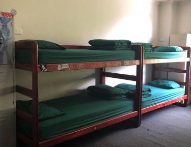 Bed in 8-Bed Mixed Dormitory Room with Shared Bathroom