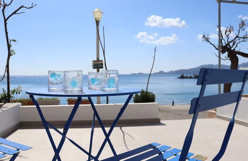 Haraki Apartment | Charaki Escape Chic Seafront Studio
