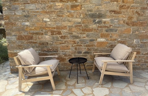 Batsi House | Charming 1-bedroom house in delightful Andros with WiFi, AC, endless views
