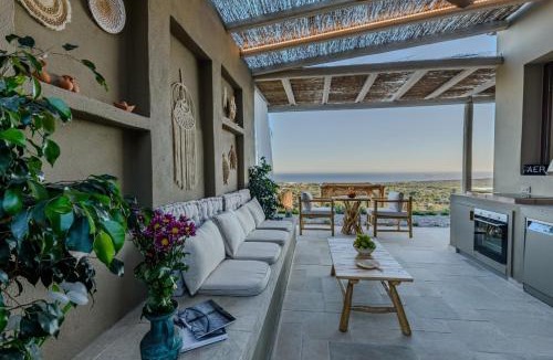 Linia Villa | AER Brand New Romantic Villa for Two with Private Pool Full Sea View
