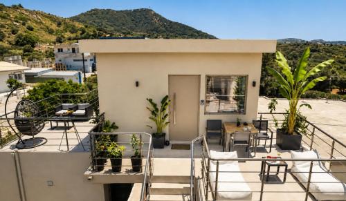 Kremasti Apartment | 'Aetheria'-Rooftop Resort with sea view