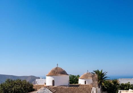 Chora House | Family House with Sea View in Patmos + Terrace