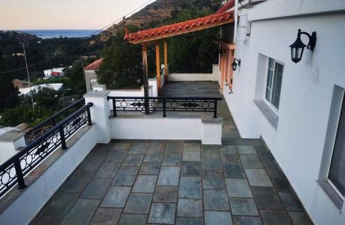 Andros Town House | Andros Traditional Home with Sea View Terrace