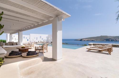 Mykonos Villa | Bohemian Blue Villa - 7 BDRM - beach in 200m - MG Villas