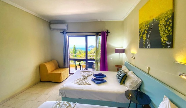 Avra Sunset Sea View Liapades in Corfu