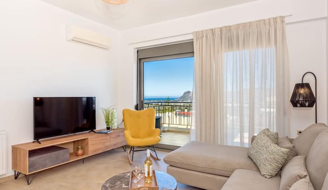 Casa Kamara Luxury Appartment A2 Sea View in Κουνουπιδιανά